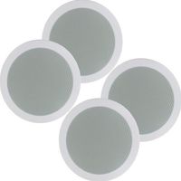 Theater Solutions TS650S in Ceiling 6.5" Stereo Speakers 2 Channel Each Home 4 Speaker Set