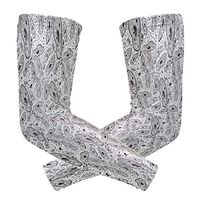 Men's UV Protection Arm Sleeve Biological Infusoria Art Compression Arm Sleeve, Skin Protection Cooler Cycling Sleeves for Outdoor Activities to Cover Arms