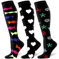 Compression Socks Women & Men - Best for Running,Medical,Athletic Sports,Flight Travel, Pregnancy
