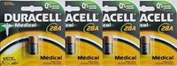 4 Pcs Duracell PX28A Alkaline Medical Battery 6V A544 4LR44 28A