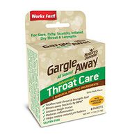 Gargle Away by Nature's Jeannie - Natural Sore Throat Remedy, Vocal Care, Mucus Relief, Cough Suppressant for Adults (6-Pack, Powder)