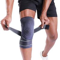 BERTER Knee Brace for Men Women Compression Sleeve Non-Slip Knee Support Stability Comfort for Running, Weightlifting, Baseball, Crossfit, Working Out