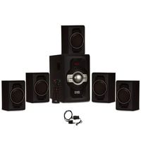 Acoustic Audio AA5240 Home Theater 5.1 Bluetooth Speaker System with USB and Optical Input