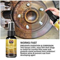 ZOOARTS Rust Cleaner Spray Derusting Spray Car Maintenance Cleaning 30ML New