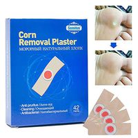 Corn Remover, Corn Removal, Callus Remover, Cuticle Remover 42 Pcs Foot Corn Remover Calluses Plantar Warts Thorn Pain Relief Plaster Foot Care Tool Medical Sticker Toe Protector
