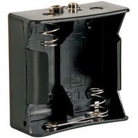 Velleman BH121B Battery Holder for 2 x D-Cell with Snap Terminals, 1 Grade to 12 Grade