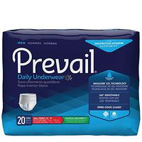 Prevail Incontinence Protective Underwear for Men, Maximum Absorbency, Lg/XL, 18 Count (Pack of 4 (72 Count))