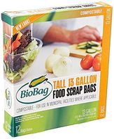 13 Gallon Tall Kitchen Bags - 3 PACKS (36 Count)