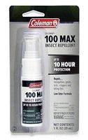 Coleman 100% Deet Insect Repellent, 100 Max Pump Spray 1oz (98.11%)