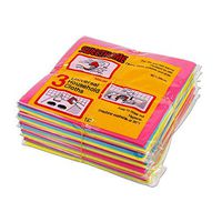 [15 packs]German Universal Household Color Dish cloths (3 Colors, 15p, 400 mm x 380 mm Wide Sized), Machine Washable Super Absorbent, Drying Eco-Friendly Non-woven Fabric Kitchen Cleaning Cloth