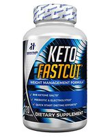KETO FASTCUT™ Powerful Keto Diet Pills to Cut Fat Fast - BHB Science-Based Formula 120 Blue Capsules - Autophagy Fasting Formula