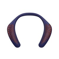 Oraolo Neckband Bluetooth Speakers, Wireless Wearable Speaker with True 3D Stereo Sound, Portable Personal Speakers IPX5 Waterproof, Bluetooth 5.0 Built-in Mic, Comfortable and Durable Design, Blue