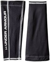 Under Armour Men's HeatGear ArmourVent Calf Sleeve, Black /Silver, X-Small