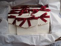 Christmas Gift Wrapping Ribbon (Solid Grosgrain, 3/8-inch x 50-Yard, Burgundy)