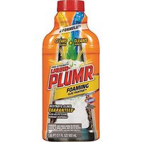 Liquid Plumber Clog Destroyer with Foaming Clog Fighter - 17 Ounces