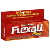 Flex-All Plus Maximum Strength  Gel, 4-Ounce Tubes (Pack of 3)