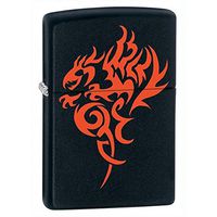 Zippo Dragons Lighter Outdoor Indoor Windproof Lighter Customize Personalized Engrave Message on Backside (Hidden Dragon)