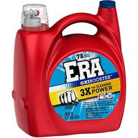 Era 3x Ultra with Oxi Booster Liquid Laundry Detergent, 3700080295, 78 Loads, 150 fl oz