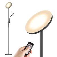 LED Floor Lamps - Standing Lamp with Flexible Gooseneck Reading Light, 2400 Lumens Full Range Dimmable with 3-Color Temperature for Living Romm, Bedroom, Office