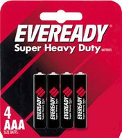 Eveready Heavy Duty 1212BP-4 AAA Batteries (4-Pack)