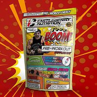 Castleberry Nutrition Boom Preworkout with CarnoSyn® Citrulline and Caffeine | Supports Increased Muscle Building, Strength, Endurance, and Focus | Delicious Rocket Blast Popsicle Flavor