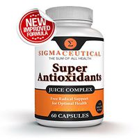 Super Antioxidant Supplement - Goji Berry Capsules, Acai Berry Capsules, Mangosteen Capsules, Resveratrol, Pomegranate & Noni Capsules - 60 Capsules