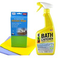 Fresh Scent Bath and Kitchen Cleaner with Flinka Reusable Kitchen Wipe Helps to clean the Kitchen & Bath Both