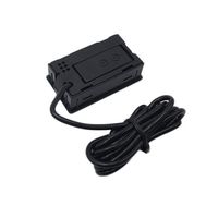 Thermometer - Aquarium Thermometer - Accurate Measurement, Suitable For A Variety Of Environments, Simple And Elegant ( Black , White, 1.6*1.2*0.8 Inches) ( Color : Black , Size : 1.6*1.2*0.8 inch )