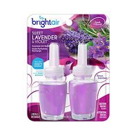 Bright Air Scented Oil Warmer Refill, Set of 2, Sweet Lavender and Violet Scent, 6 Pack