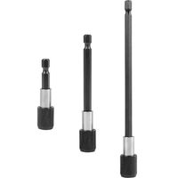 3PCS Magnetic Screwdriver Bit Holder Hex Shank 1/4-inch Quick Change Drill Bit Extension Set