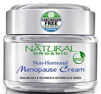 Non-hormonal MENOPAUSE INTENSIVE RECOVERY DETOX CREAM.Organic Oils & Plants.Carcinogen-Free Certified.Heals Skin,Soothes Menopause Symptoms.Non Progesterone.Rich Moisturizer.50ml