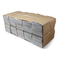 Beverage Napkins Bulk - 2-Ply White Cocktail Napkins 10" x 10" - Case of 4000 (200 per Pack, 20 Packs) - Paper Drink Dessert Party Napkins for Restaurants, Bars, Weddings, Catering - Paterson Paper