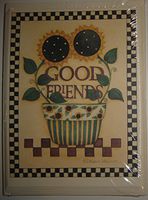 Debbie Mumm 'Good Friends' Sunflowers Note Cards (8 Blank Notecards/Envelopes)