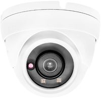 Titanium IP-5IRD2S02-W-2.8 Network IR Water-Proof Dome Camera, 1/2.7" CMOS Sensor, 2.8mm Fixed Lens, 2 Matrix IR, Digital WDR, ROI, 3D DNR, Motion Detection, Weatherproof, DC 12V/PoE