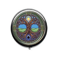 Tree of Life Pill Box,Celtic Tree of Life Candy Box,Celtic Candy Box