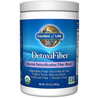 Garden of Life Detox Fiber Supplement - Organic DetoxiFiber, Gluten Free, 300g Powder