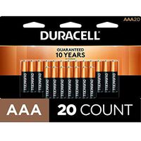 Duracell - CopperTop AAA Alkaline Batteries - long lasting, all-purpose Triple A battery for household and business - 20 Count