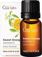Sweet Orange Essential Oil - A Nourishing Splash of Citrus Kissed Positivity (10ml) - 100% Pure Therapeutic Grade Sweet Orange Oil