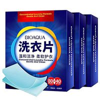 OMZBM Biodegradable Laundry Tablets,4-in-1 Super Concentrated Safe not Irritating Washing Soap,Gentle Washing Detergent for Sensitive Skin-Eco Friendly-Baby Safe-Green-120 Tablets 3 Bags