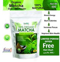 Vokin Biotech Organic Matcha Green Tea Powder -All Natural Weight Loss Metabolism Booster (500gm)