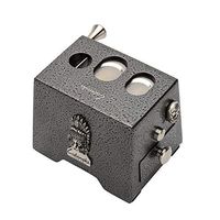 LUBINSKI Cigar Cutter,Detachable Cigar Scissor Smoking Cigarette Knife Table Top Desk Guillotine 3 Sizes Cutter (V and Straight) Stainless Steel Cast Body,Packed with Gift Box