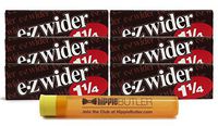 E-Z Wider 1 1/4 Rolling Papers (6 Packs) with Hippie Butler KewlTube