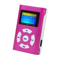 kionme Monochrome Screen Button Plug-in Card MP3 Charging Portable Mini Music Player MP3 & MP4 Players