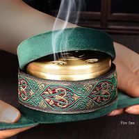 Smokeless moxibustion Purifier with Copper cans, 7 Sticks of Ai Sticks, Treatment of Arthritis Pain, Neck and Knee Pain Relief