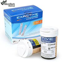 MICROTECH MEDICAL 50 Tablets Test Strips 50 Blood Lancets for Blood Glucosemeter Special Test Paper Expendables Necessary Device