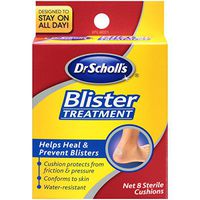 Dr. Scholl's Blister Treatment, Sterile Cushions, 8 Count box(Packaging May vary)