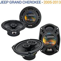 Compatible with Jeep Grand Cherokee 05-13 OEM Speaker Replacement Harmony R69 R65 Package