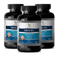 Green Tea Vitamins - Green Tea Extract - Memory Booster - 3 Bottles 180 Capsules