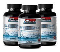 diuretics for Water Retention for Women - Water Away Pills - Help Reduce Excess Water - diuretics for Water Retention - 3 Bottles (180 Capsules)