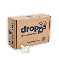 Dropps Stain and Odor Laundry Detergent Pods, Unscented, Free and Clear, Eco Friendly, Plastic Free, 28 Count